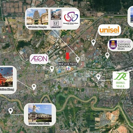 Hostahome Suites At I-City, Central Mall Shah Alam Luaran gambar
