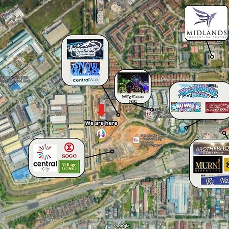 Hostahome Suites At I-City, Central Mall Shah Alam Luaran gambar